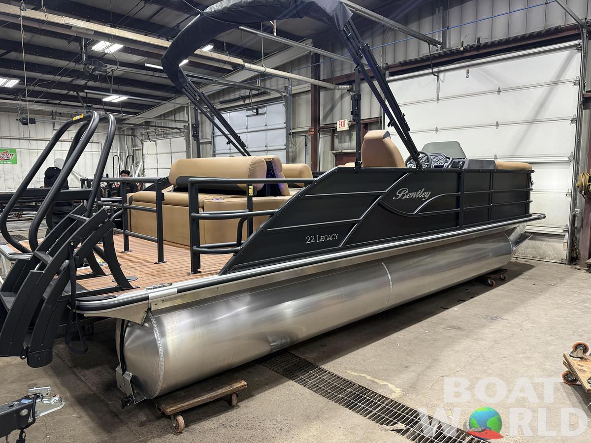 2027 Bentley Legacy 220 Swingback Pontoon & 4-Stroke Outboard $44995