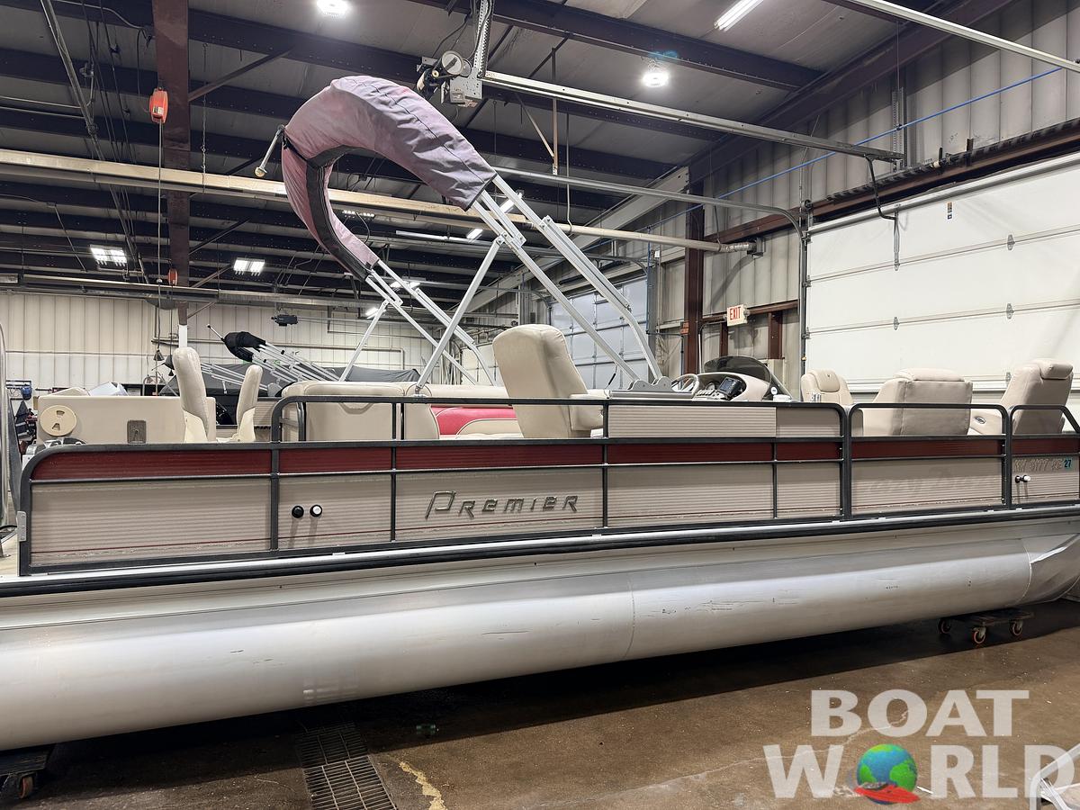 Used 2007 Premier 251 Cast-a-Way Fish & Cruise Pontoon & 115HP Mercury 4Stroke - $19,995