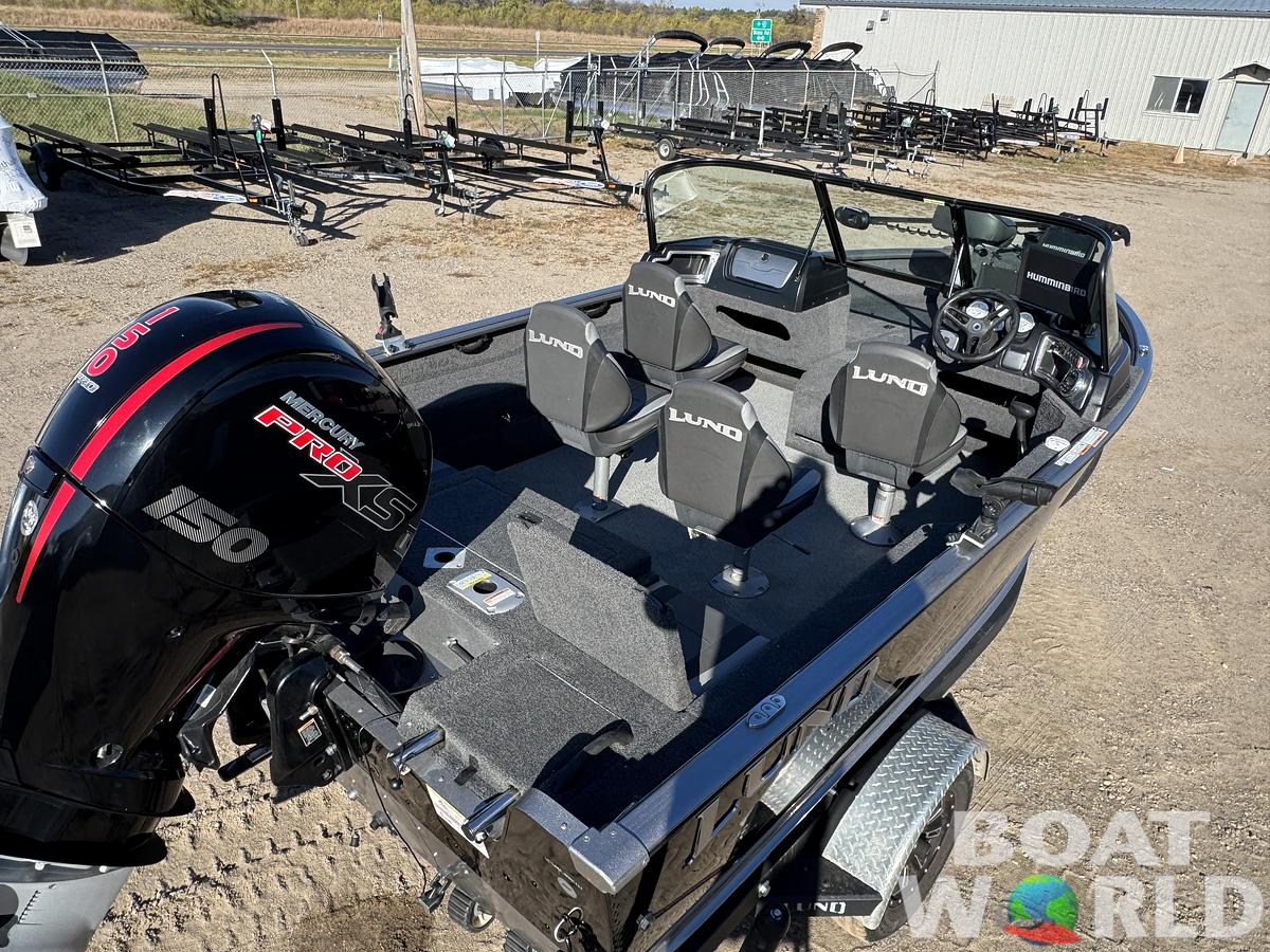 Used 2021 Lund 1875 Impact XS with 150HP Mercury Pro XS Fourstroke EFI