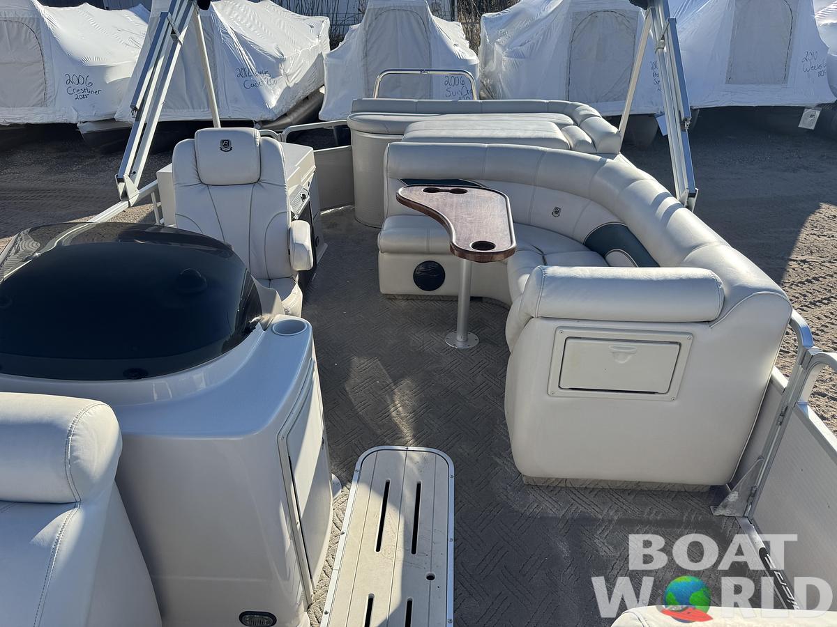 Used 2003 Premier 230 Grand Majestic Tri-toon Pontoon & 200HP Honda 4-Stroke EFI