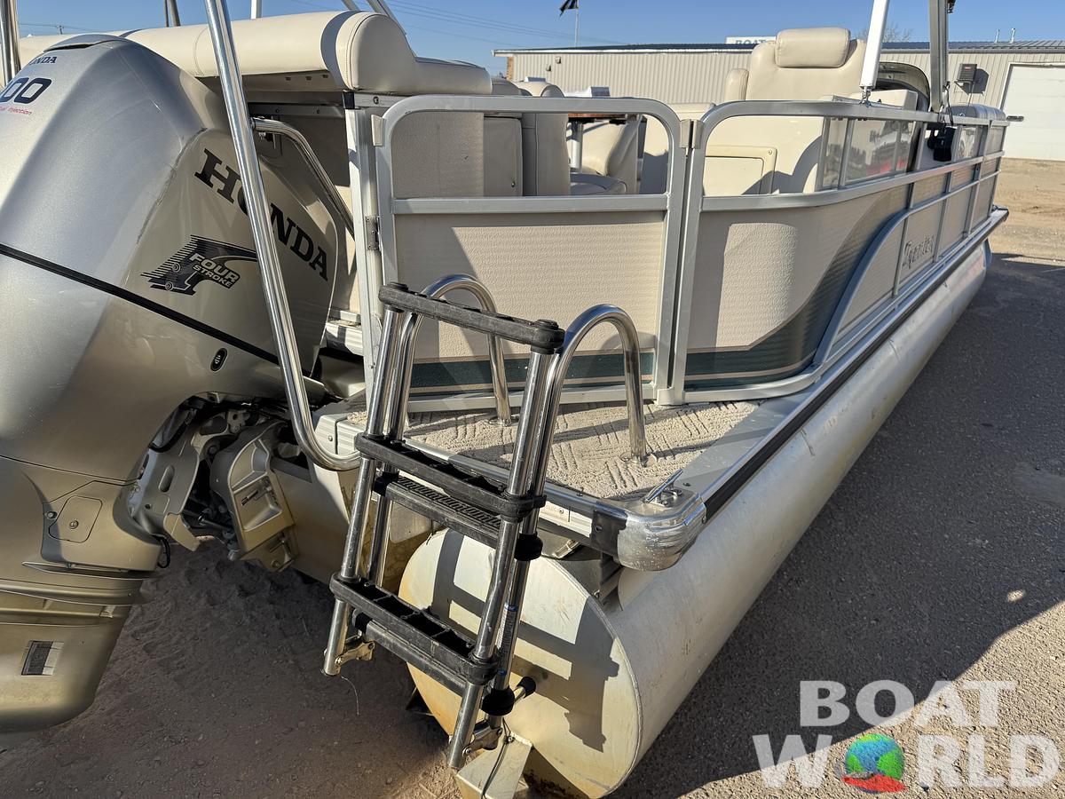 Used 2003 Premier 230 Grand Majestic Tri-toon Pontoon & 200HP Honda 4-Stroke EFI