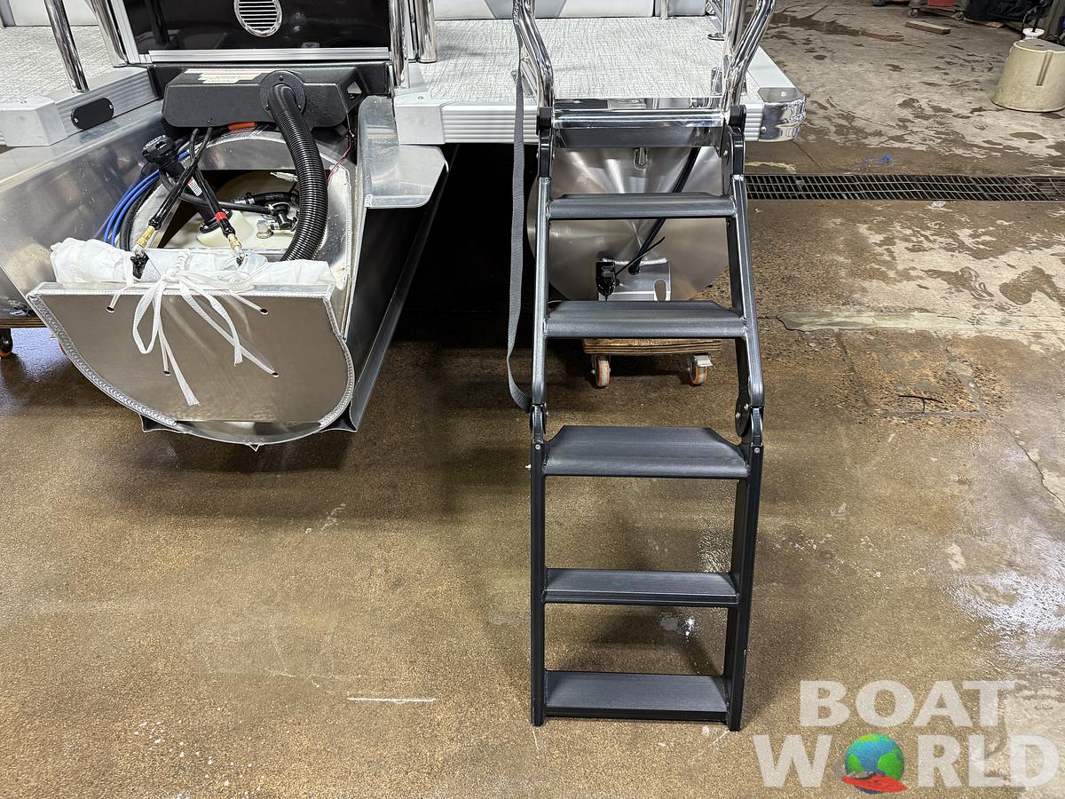 2025 Tahoe Pontoons Cascade 2385 Quad Lounge Shift Flip Tritoon & Honda 4-Stroke EFI