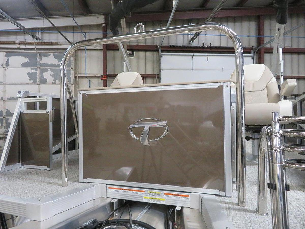 Used 2023 Tahoe Pontoons Cascade 2385 Rear Fish Tritoon & 150HP 4-Stroke EFI