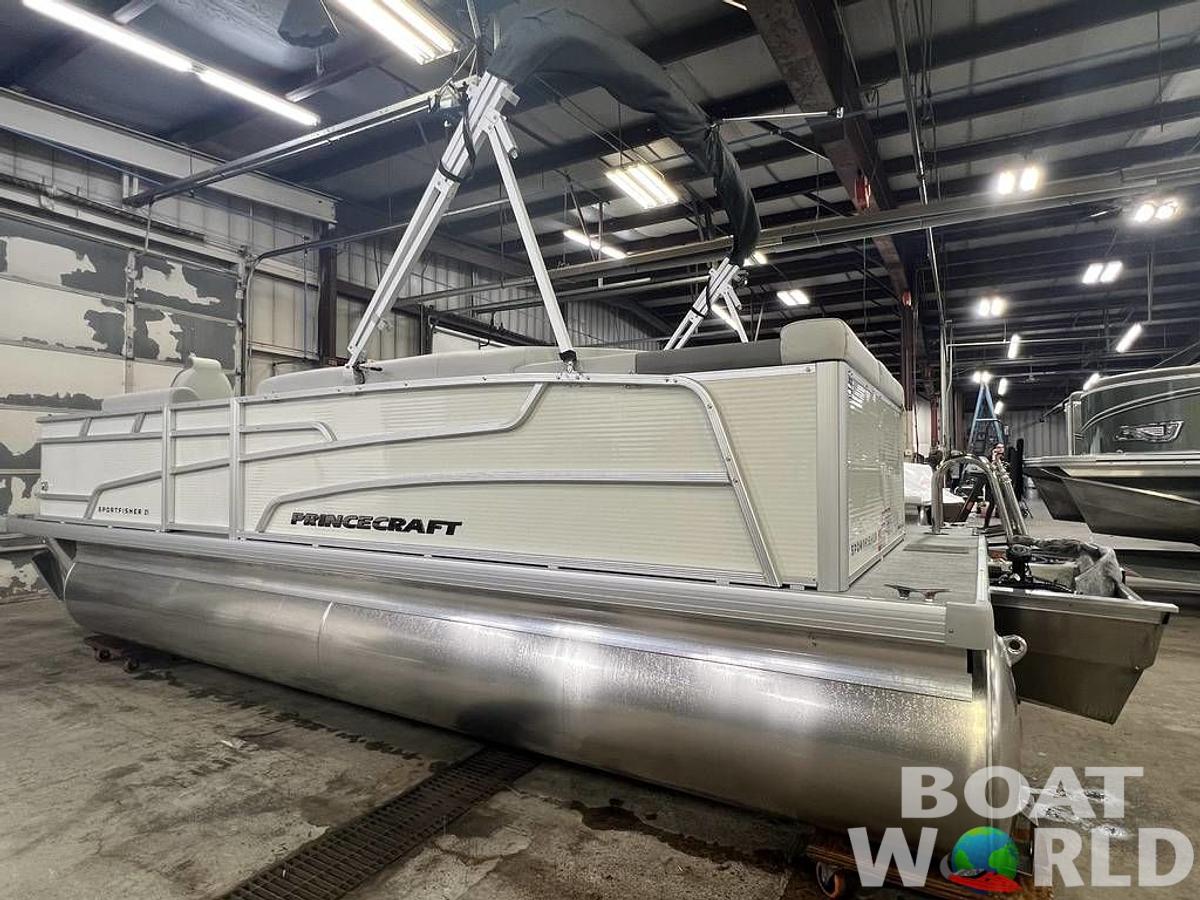 2025 Princecraft 21 Sportfisher 2-S Pontoon & Mercury 4-Stroke EFI