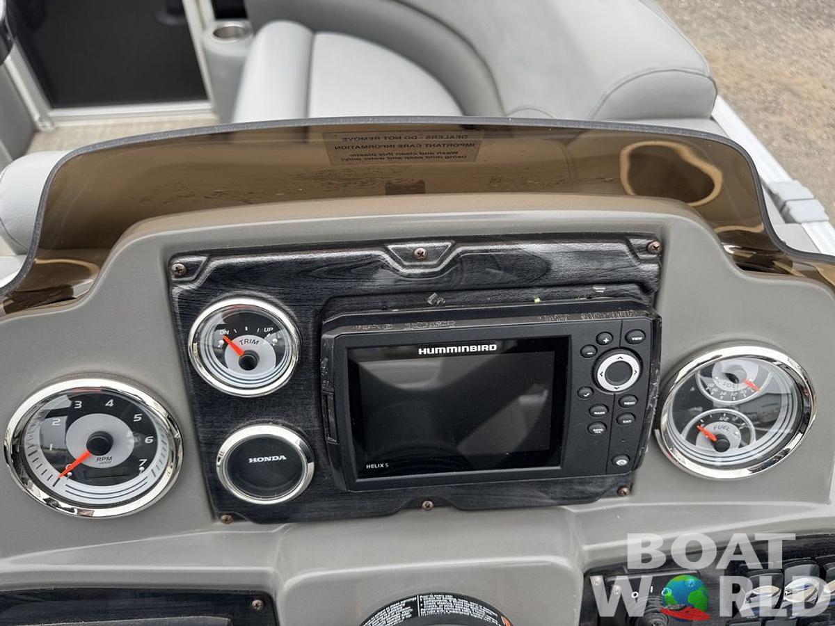 Used 2021 Tahoe Pontoons SLT 18' Quad Lounge & Honda 60HP 4-Stroke EFI