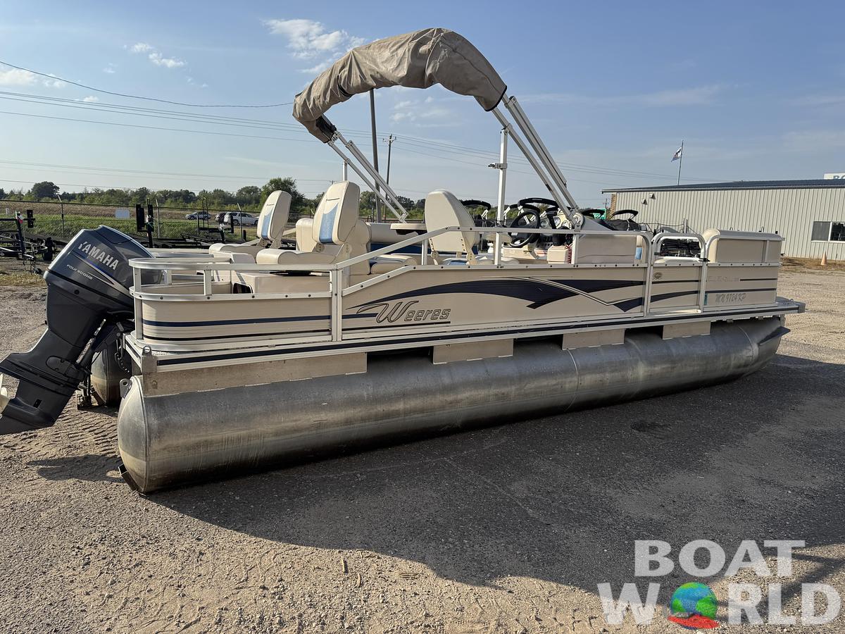 Used 2009 Weeres Family Fish Deluxe 220 Pontoon