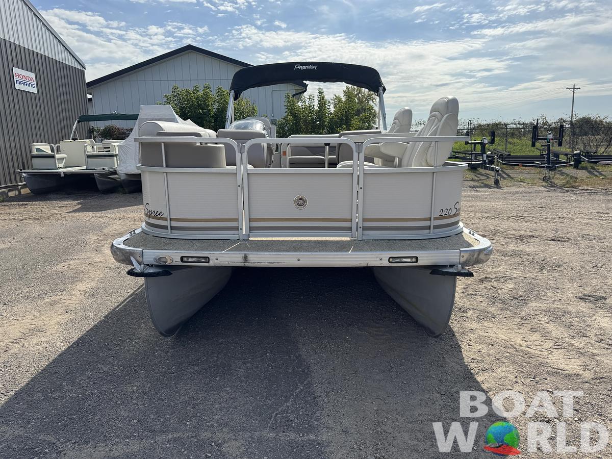 Used 2009 Premier 220 SunSpree DL Pontoon