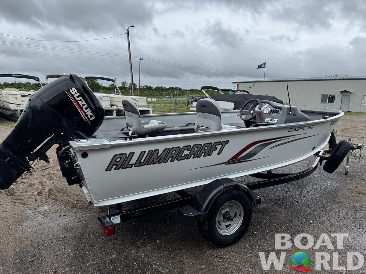 Used 2011 Alumacraft  Classic 165 with 70HP Suzuki Fourstroke EFI