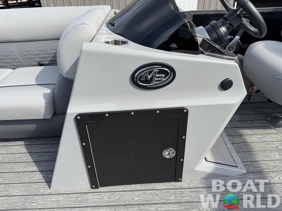 Used 2023 Montego Bay 8522 Quad Lounge Pontoon with 115HP Honda Fourstroke EFI