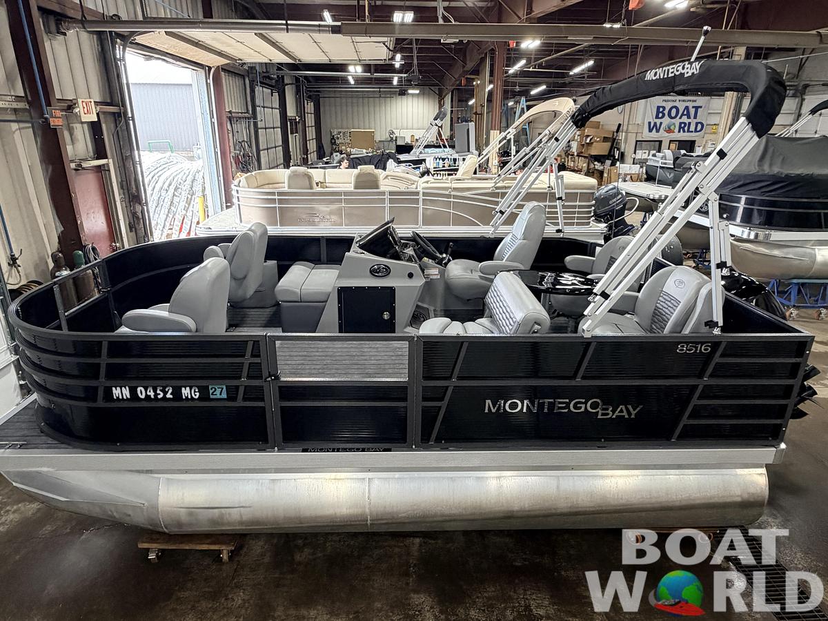 Used 2022 Montego Bay  8616 Quad Fish & 40HP Mercury 4Stroke -$24,995
