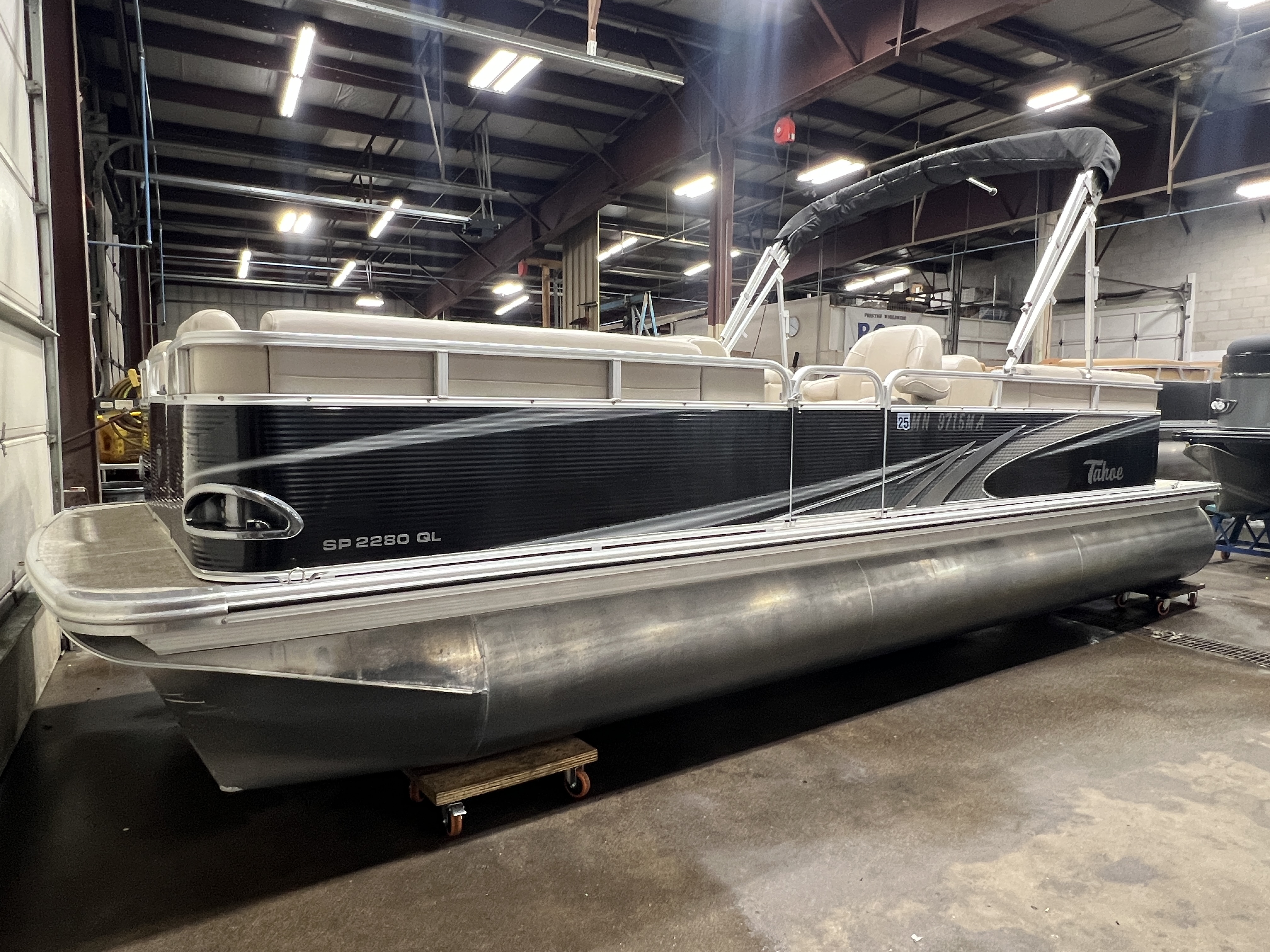 Used 2020 Tahoe Pontoons 2280 Quad Lounge