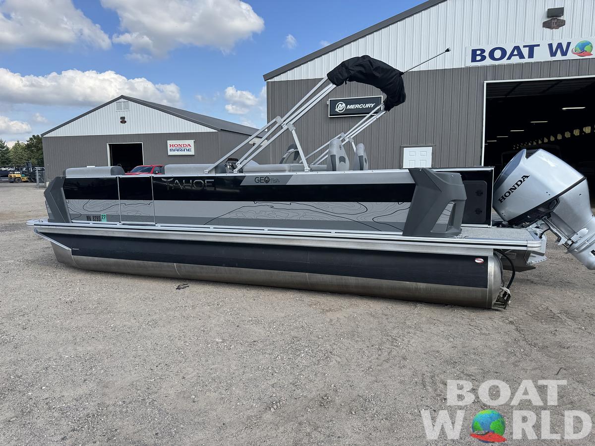 2025 Tahoe Pontoons GEOfish 2385 Rear Fish & Honda 4-Stroke EFI