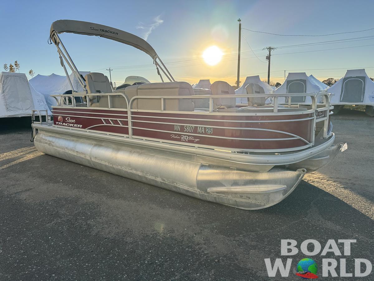 Used 2020 Sun Tracker Fishin Barge 20 DLX Pontoon