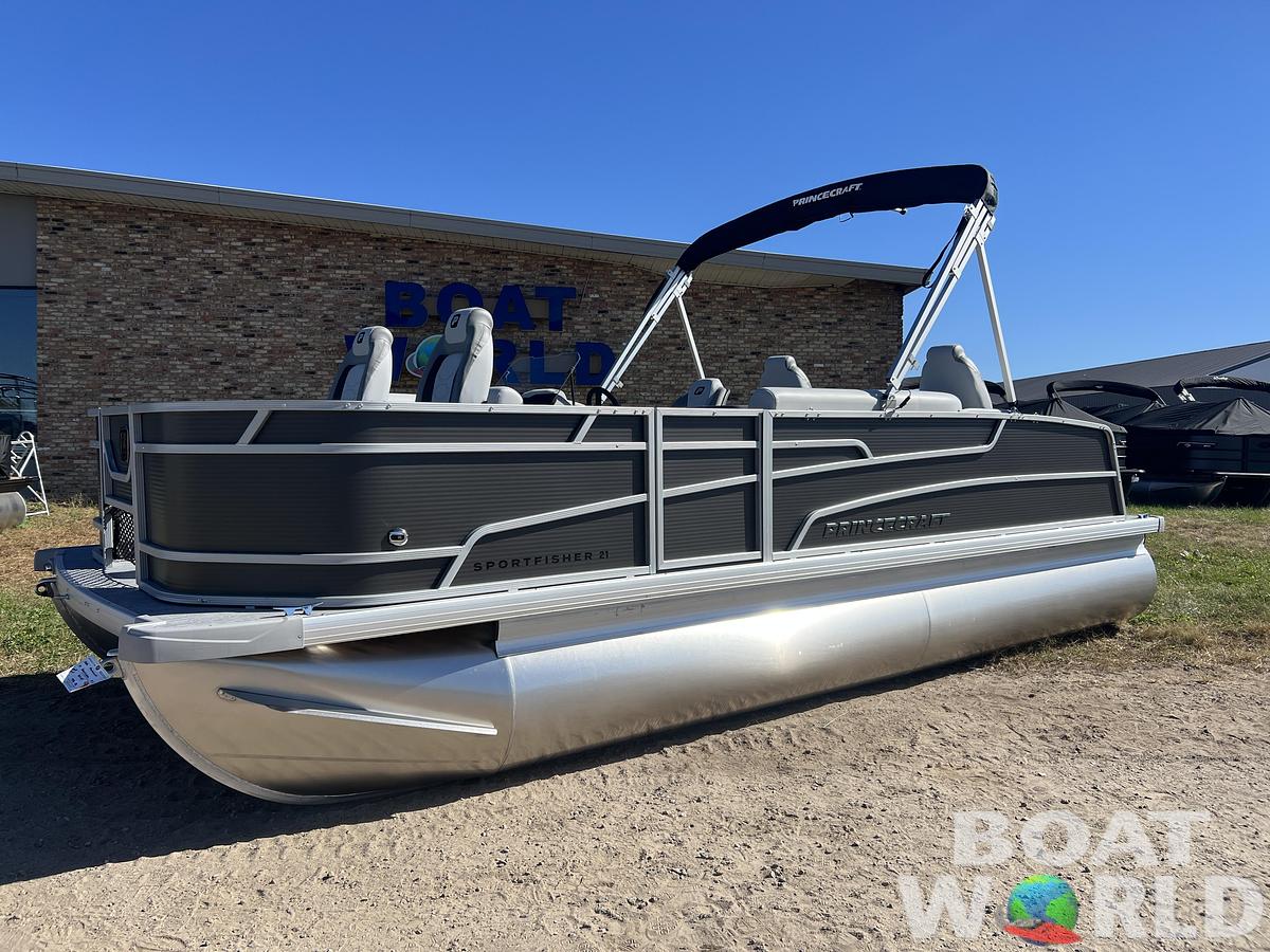 2026 Princecraft 21 Sportfisher 4-S Quad Fish Pontoon 
