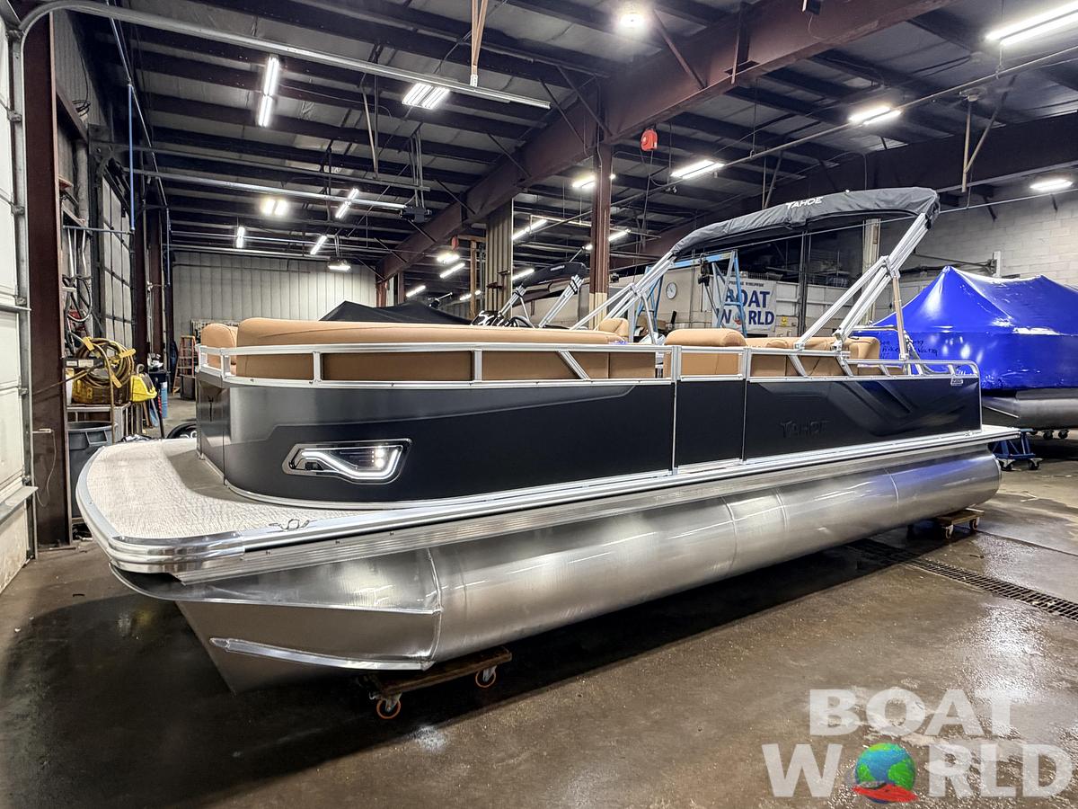 2026 Tahoe Sport 2385 VRB Swingback Tritoon $47995