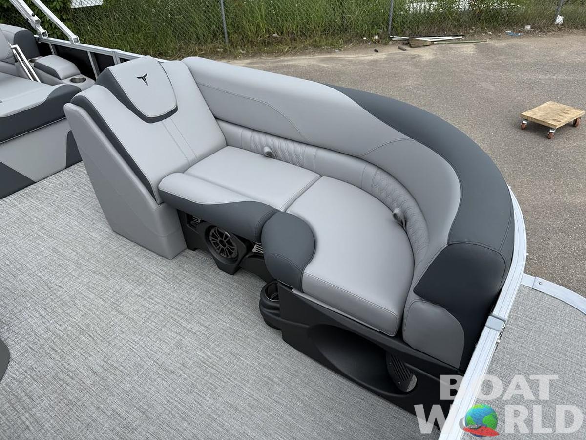 2025 Tahoe Pontoons LTZ 2385 Quad Lounge Shift Flip & Honda 4-Stroke EFI