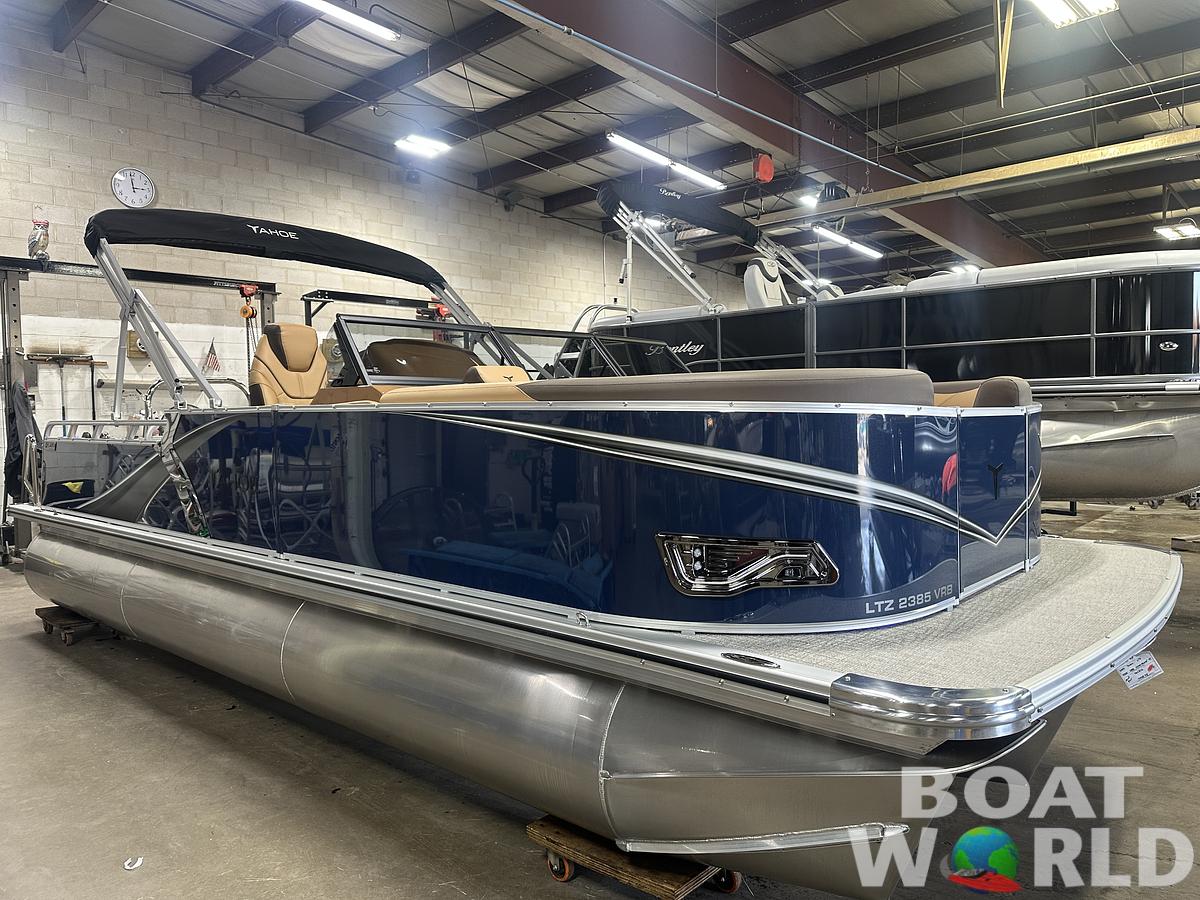 2025 Tahoe Pontoons LTZ 2385 Swingback (VRB) Windshield Tritoon & Honda 4-Stroke EFI