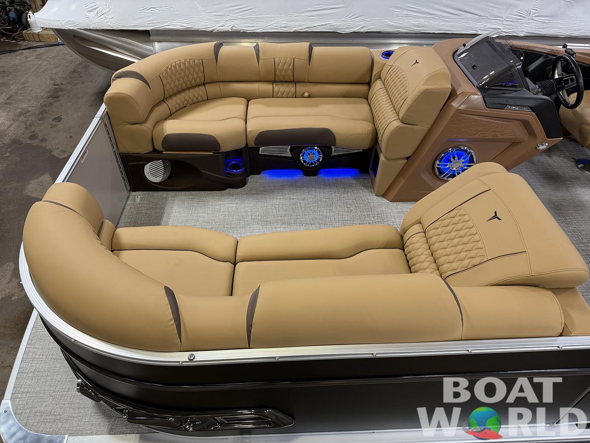 2025 Tahoe Pontoons Cascade 2385 Quad Lounge & Honda 4-Stroke EFI
