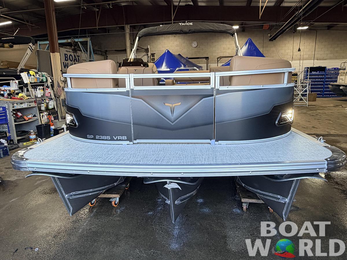 2026 Tahoe Sport 2385 VRB Swingback Tritoon $47995