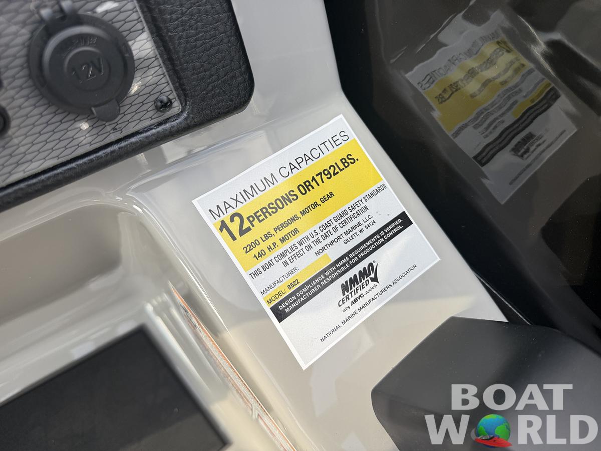 2026 Montego Bay 8522 Swingback Deluxe Pontoon 