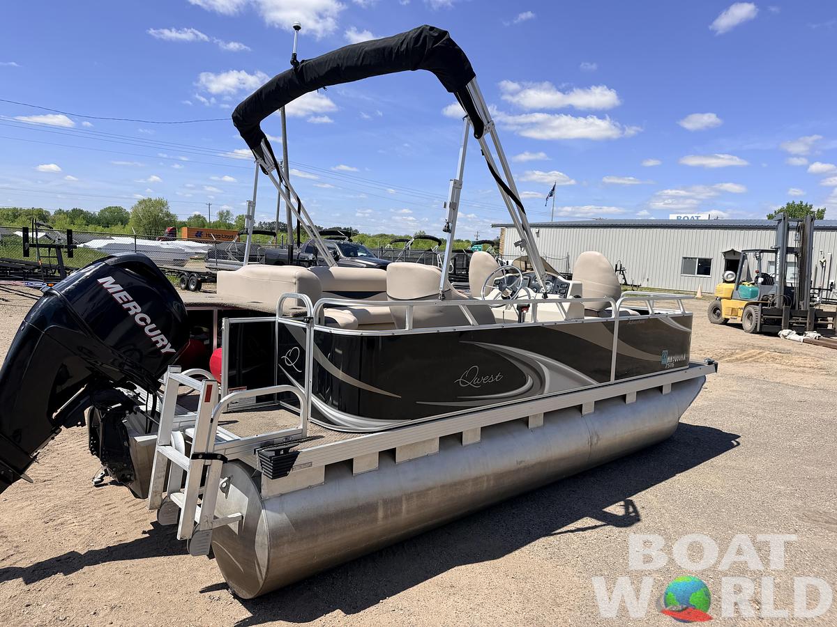 Used 2013 Qwest 7516 Adventure & 40HP Mercury 4Stroke - $16,995