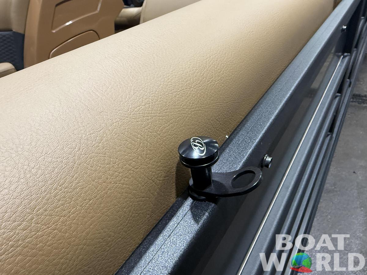 2026 Bentley Pontoons Elite 253 Admiral 350HP Quad Lounge Tritoon