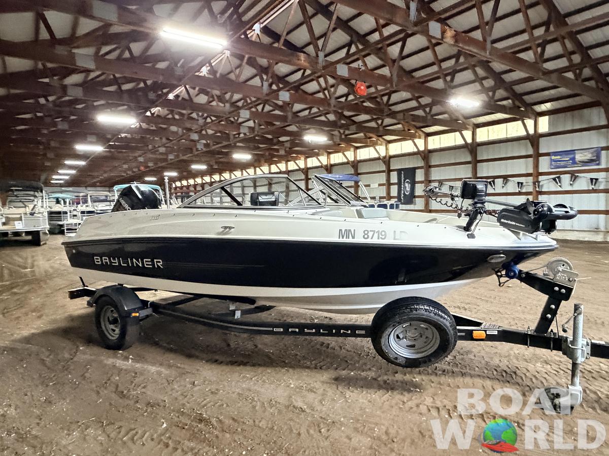 Used 2013 Bayliner 170 Fish & Ski with Single Axle Trailer & 115HP Mercury 4Stroke - $12,995