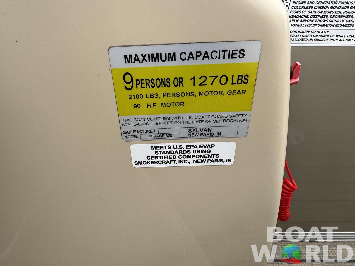 Used 2018 Sylvan Mirage 820 Cruise