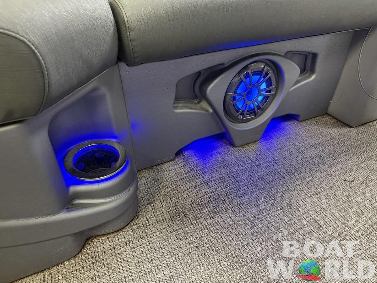 Used 2022 Tahoe Pontoons LTZ 2385 Quad Lounge Tritoon Pontoon & Honda 4-Stroke EFI