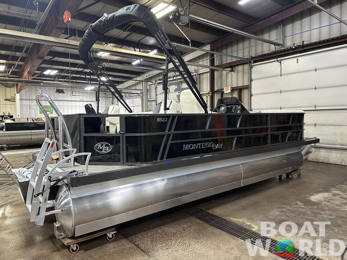 2025 Montego Bay 8522 Fish & Cruise Tritoon & Honda 150HP 4-Stroke EFI