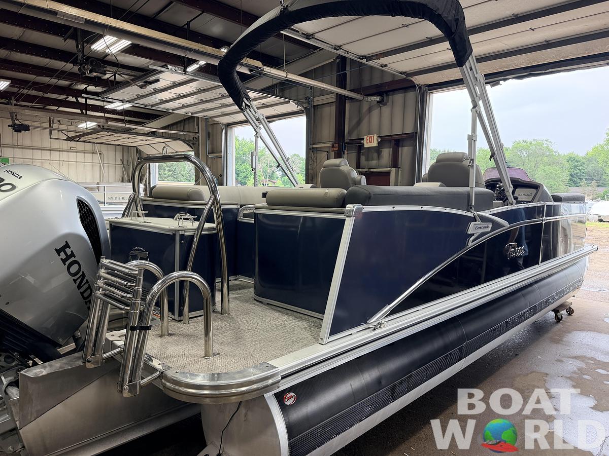 Used 2022 Tahoe Pontoons Cascade 2385 Quad Lounge Tritoon & 200HP Honda 4Stroke -$49,995