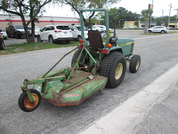 Used John Deere 770 2 Wheel Drive Tractor With 4' Mower