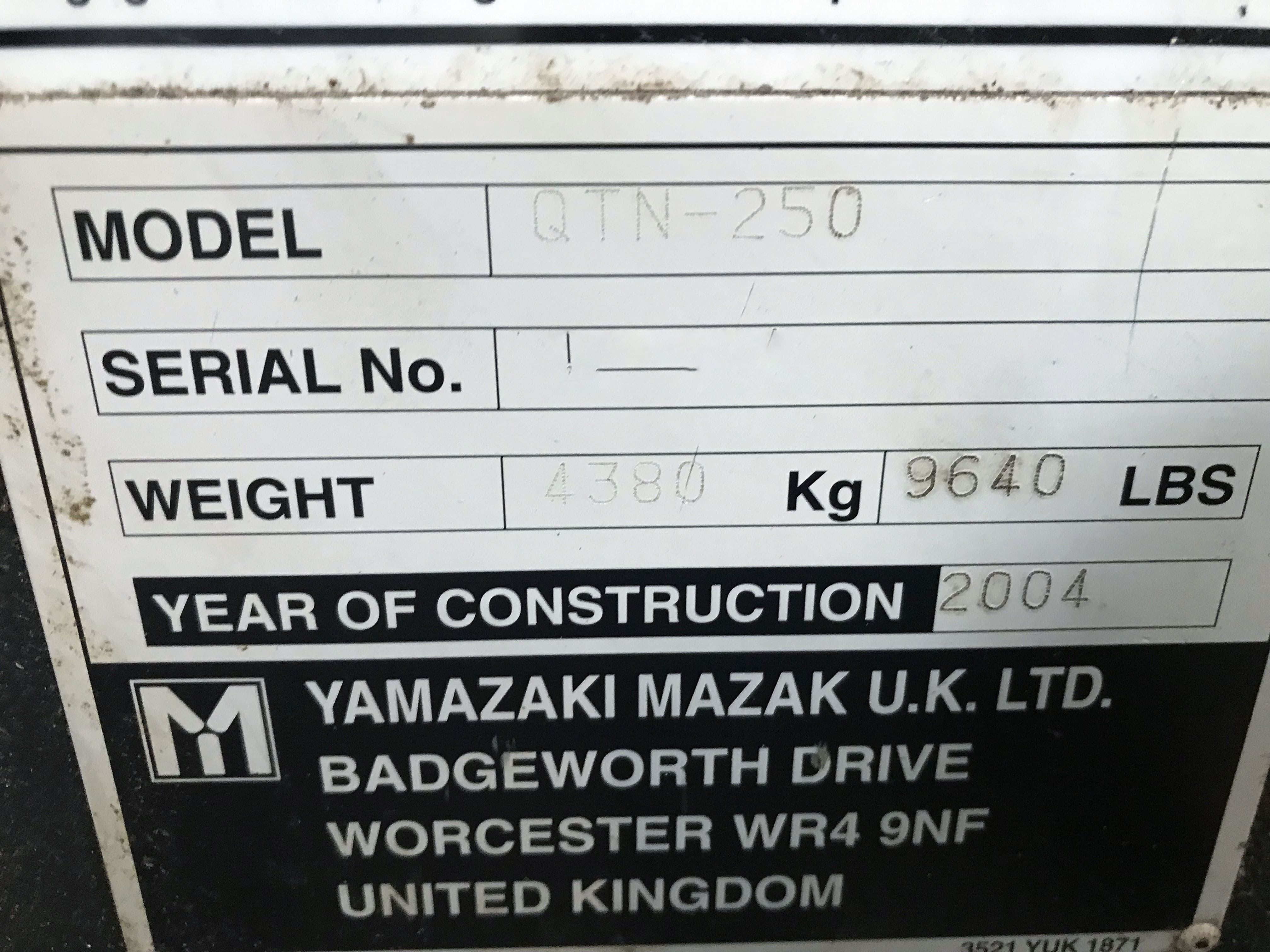 Used Mazak QT NEXUS 250 - Lathe - 2004