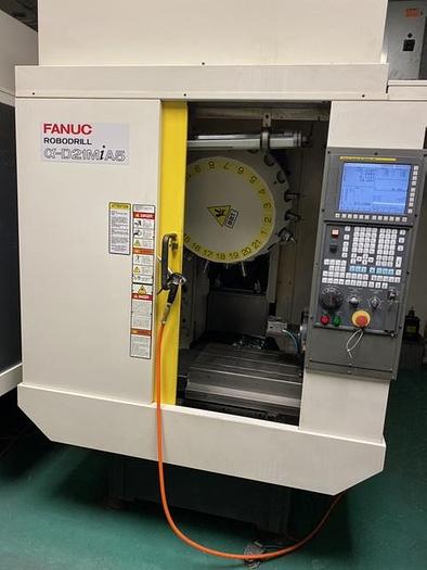2013 Fanuc Robodrill D21MiA5 with 4th Axis