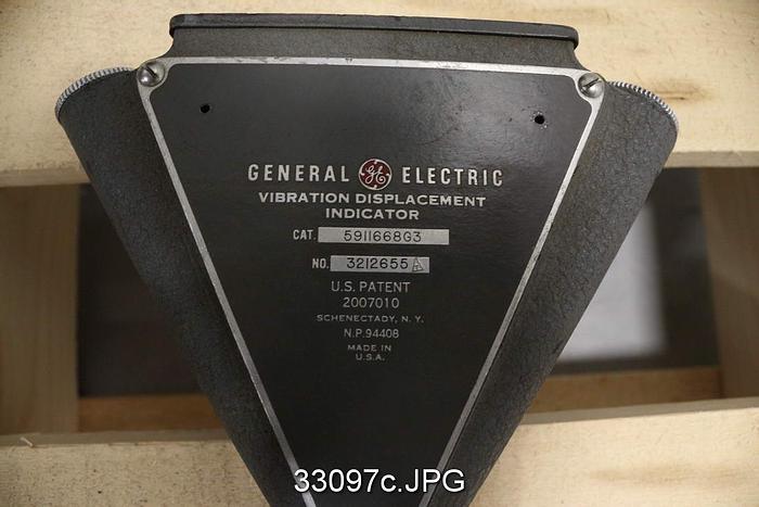 Used General Electric 5911668G Vibration Displacement Indicator #33097