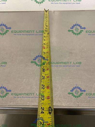 Used Metro  60" W x 24" D x 38" H Two Tier Stainless Steel Rolling Utility Cart