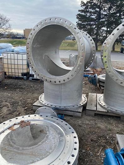 Used 42" 316 SS Stainless Steel Valves