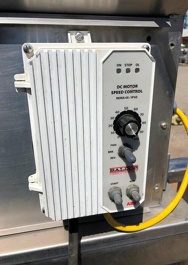 Used Seasoner, Roll Salter, Heat & Control, S/st, 15" #S743798