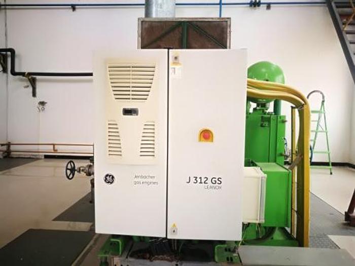 Used 0.635 MW (635 KW) 2012 Used Jenbacher JGS312 Natural Gas Generator Set