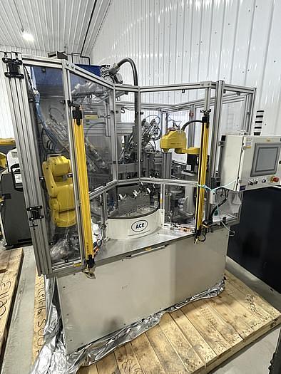 Used FANUC N95 FACE MASK NOSE CLIP FANUC ROBOTIC ASSEMBLE AND ATTACHING CELL BY ACE NEW 2020