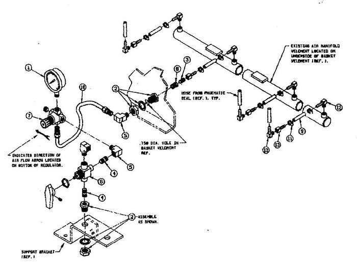 Used Sweco RM3AS Full Flow Rectangular Separator, With Traveling Spray Bars,  4 Ft. #14543