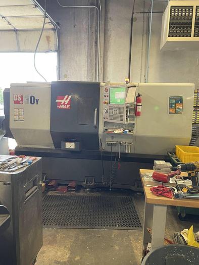 Used 2012 HAAS DS30Y CNC Turning Center With Live Tooling/Dual Spindle/Bar Feeder