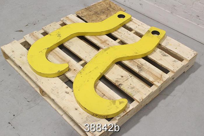 Used KONE J-HOOKS 35-19-240 For Reel Crane, 40.5" Total length #38842
