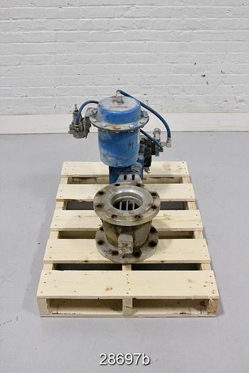 Used Neles Jamesbury QR21CB06CCJA 6" R-Series Segment Control Valve #28697