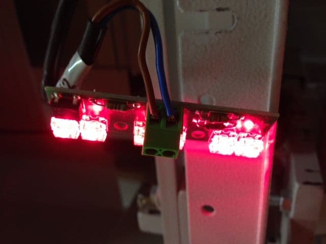 IDEAL 4850-95 / 5221-05EP Red LED Cutting Guide Lights x 2