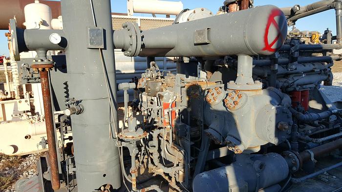 Used 1997 Gemini / Caterpillar A352-G3412TA Gas Compressor