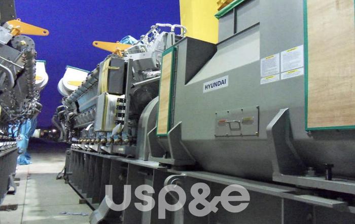 96 MW 2011 NEW STX-MAN 18V32/40 HFO Generator Sets