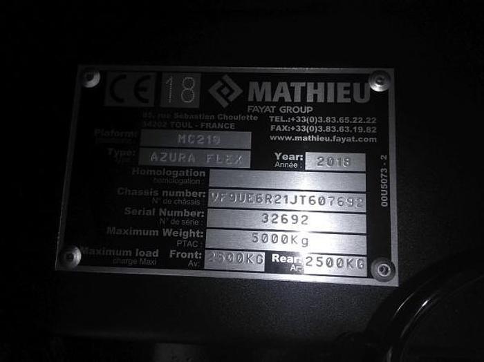 Gebruikt Mathieu  Azura Flex MC210
