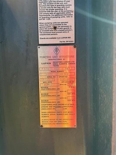 Used LUFKIN 456-305-168