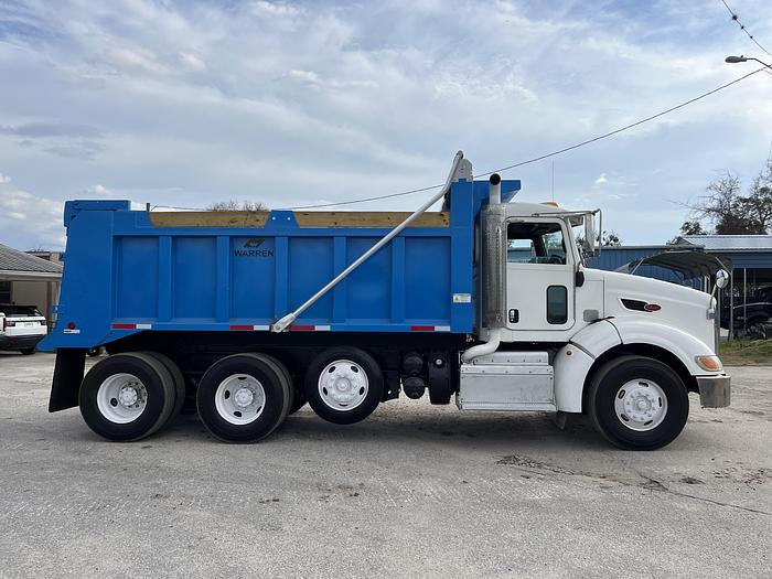 Used 2013 Peterbilt 386 Tri-Axle Dump Truck #5587